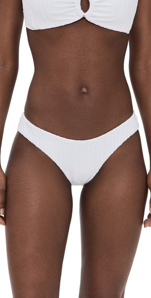 LSPACE Rocky Classic Bikini Bottoms White M