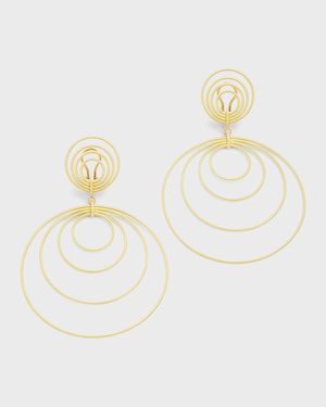 Hawaii 18K Gold Waikiki Earrings