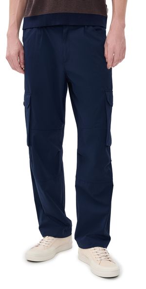 PS Paul Smith Bellow Pockets Cargo Trousers Dark Navy 30