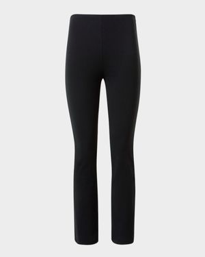 Cindy Signature Jersey Bootcut-Leg Ankle Pants