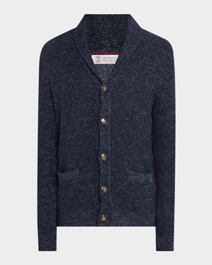 Men's Marled Shawl Cardigan
