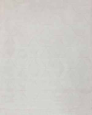 Brunello Hand-Loomed White Rug, 8' x 10'