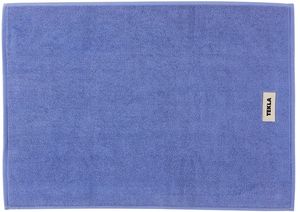 Tekla Blue Organic Cotton Bath Mat