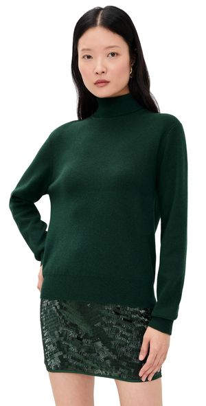 Susana Monaco Oversized Turtleneck Sweater Cyprus S