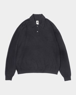 Men's Lightweight Knit Polo Sweater