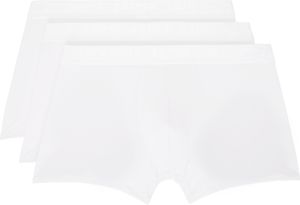 SKIMS Three-Pack White SKIMS Stretch 3 Boxer Briefs