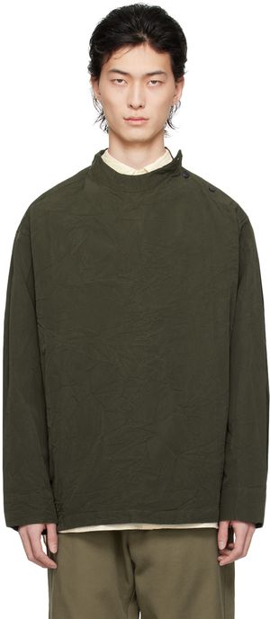 CASEY CASEY Khaki Military Shirt