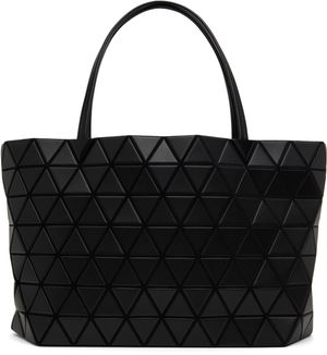 BAO BAO ISSEY MIYAKE Black Bateau Matte Medium Tote