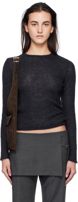 Paloma Wool Navy Alone Sweater