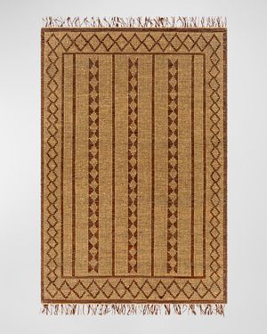 Caddel Hand-Woven Rug, 6' x 9'