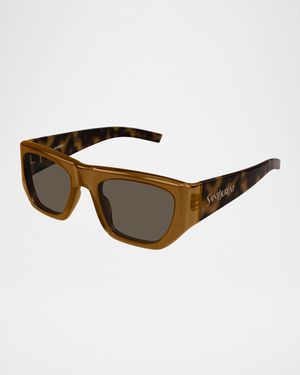 Rectangle Acetate Sunglasses