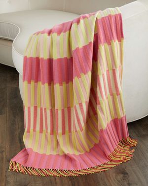 Murazzi Peony Throw Blanket