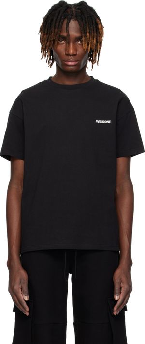We11done T-shirt noir à logo