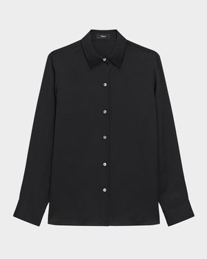 Silk Straight Shirt