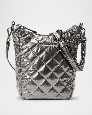 Crosby Go Metallic Quilted Crossbody Bag