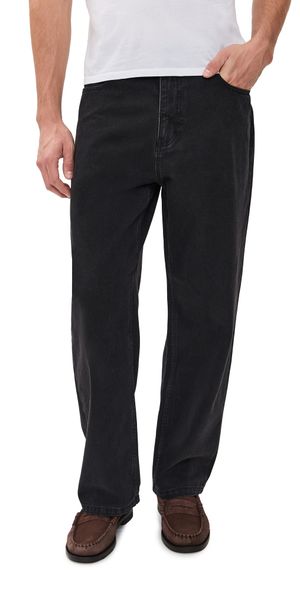 Rhythm Essential Jeans Worn Black 33