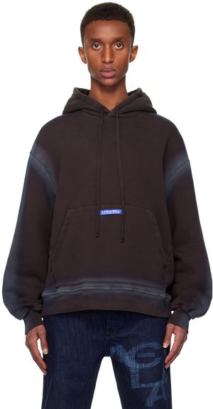 A-COLD-WALL* Pull à capuche Verge brun