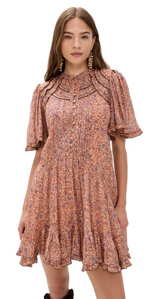 Isabel Marant Étoile Celyana Dress Rust 42