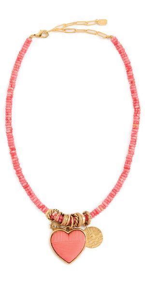 Elizabeth Cole Felicity Necklace Pink One Size