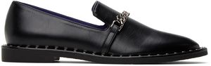 Stella McCartney Black Falabella Loafers