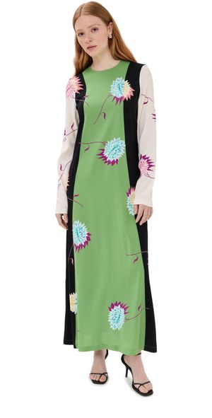 La DoubleJ Long Sleeve Swing Dress Derby Placee XL