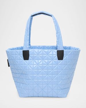 Vee Medium Vinyl Tote Bag