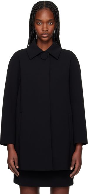 Max Mara Black Oboe Coat