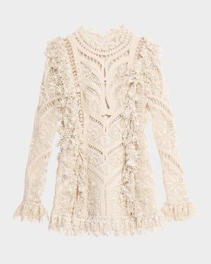 Illuminate Cornelli Mini Dress