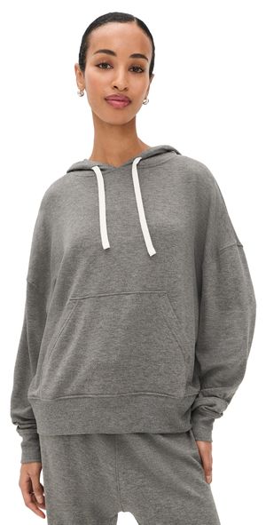 Splits59 Joey Long Sleeve Hoodie Medium Heather Grey XL