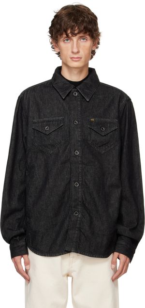 Tiger of Sweden Black Orb Denim Jacket