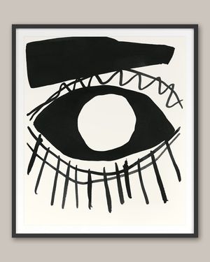 Black Eye' Framed Wall Art