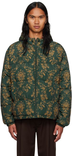 Drôle De Monsieur Green 'La Doudoune Damas' Jacket