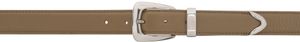 KHAITE Khaki 'The Benny' Belt
