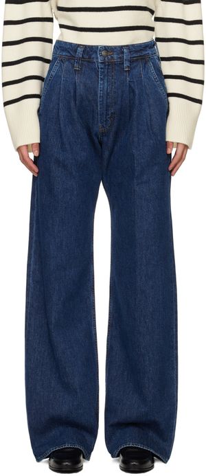 ANINE BING Blue Carrie Jeans