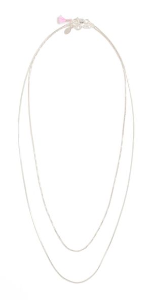 SHASHI Silver Line Necklace Silver One Size