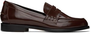 Aeyde Brown Oscar Loafers