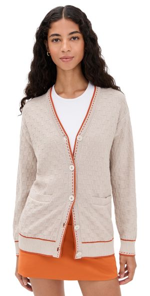 Rhone Birdie Oversized Cardigan Sand L