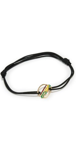 ALIITA Hamburger Enamel Bracelet Multi One Size