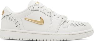 Nike Jordan White Air Jordan 1 Low Method of Make Sneakers
