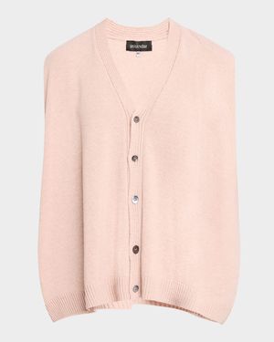 A-Line Sleeveless V-Neck Cashmere Sweater