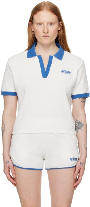 Sporty & Rich White Prince Edition Polo