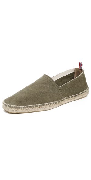 Castañer Pablo Canvas Espadrilles Olive 41