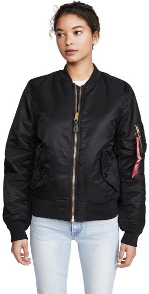 Alpha Industries MA-1 Reversible Bomber Jacket Sage M