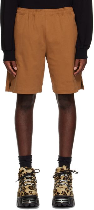 VTMNTS Brown Drawstring Shorts