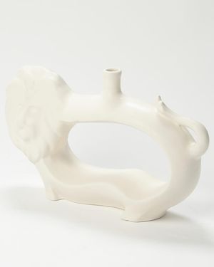 Lion Vase