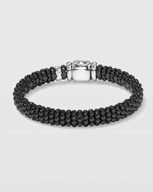 Medium Caviar Ceramic 9mm Bracelet
