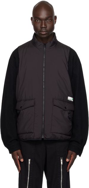 UNDERCOVER Black Paneled Jacket