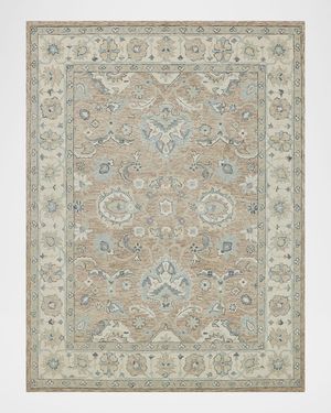 Claremont Hand-Tufted Oushak Rug, 10' x 14'