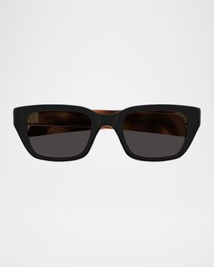 Recycled Acetate Rectangular Sunglasses