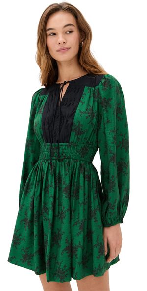 Sea Joan Print Tunic Dress Green XS